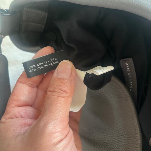 Marc by Marc Jacobs Q Hillier Pebbled Hobo Shoulder bag in gray - Picture 6 of 13